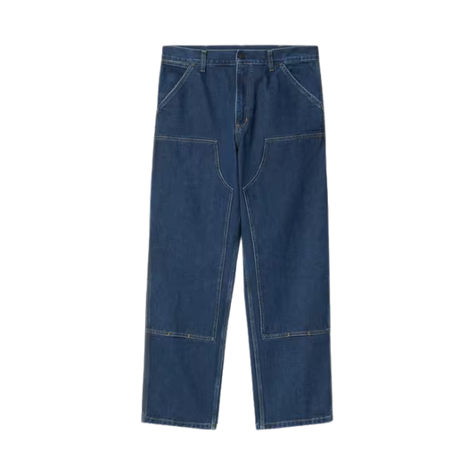 Pantalon Carhartt WIP Double Knee Blue Stone Washed
