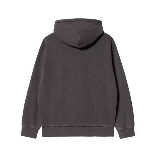 Poleron Carhartt WIP Nelson Black Garment Dyed