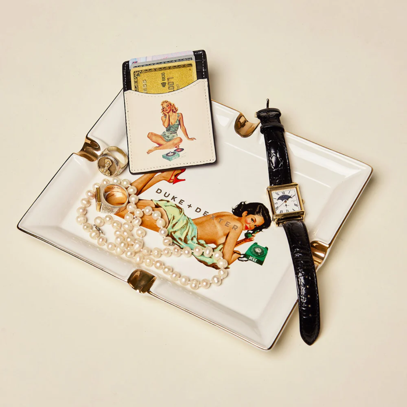 Cenicero Duke+Dexter Costello Pin Up Ceramic