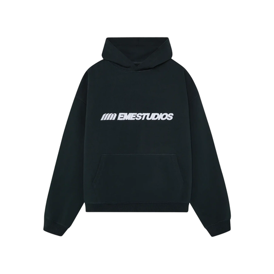 Poleron Eme Studios Metro Navy Oversized