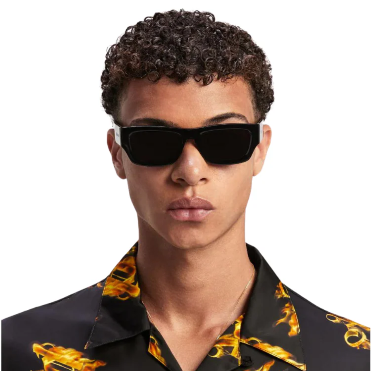 Lentes Palm Angels Black Auberry