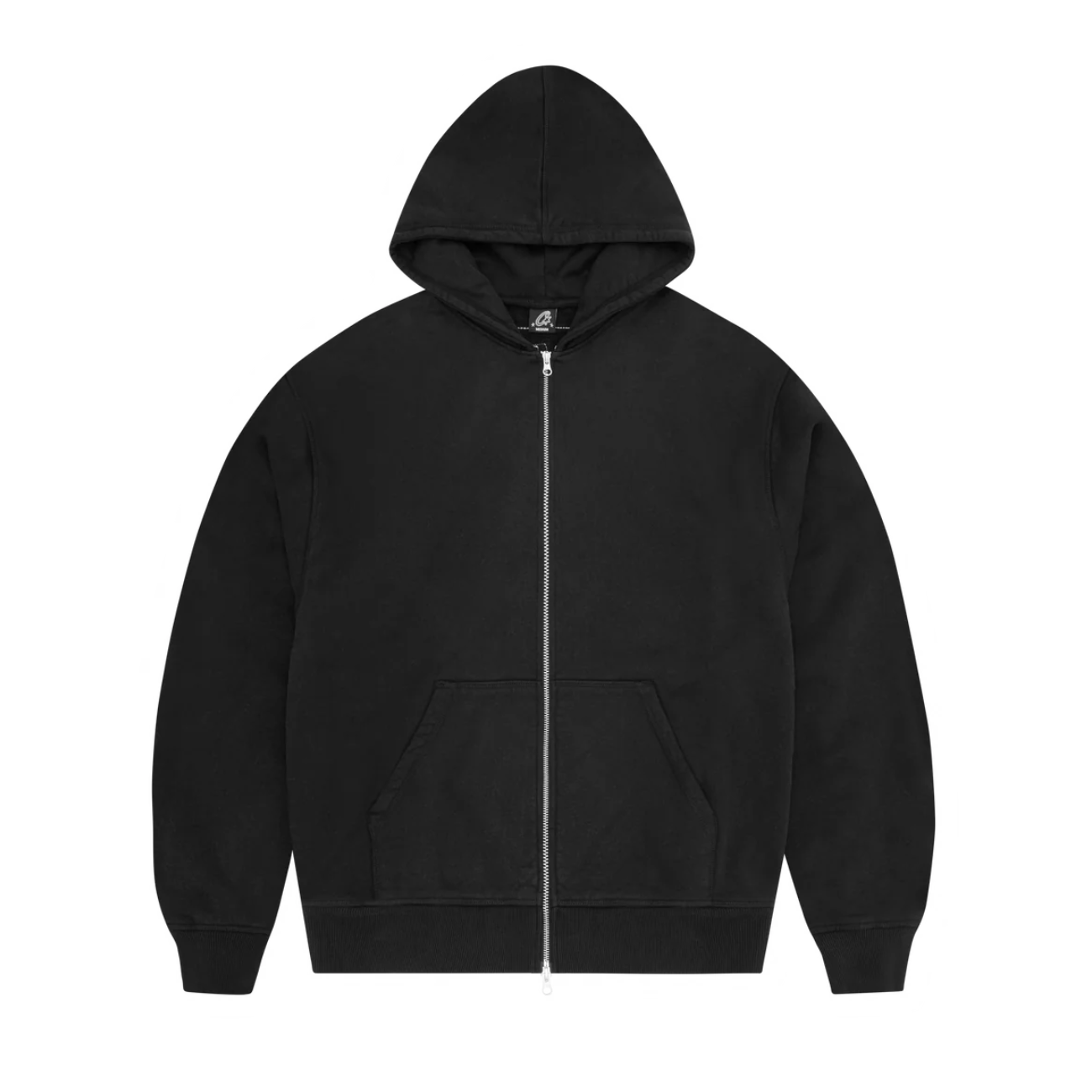 Poleron Corteiz Lundun Stitch Zip Triple Black