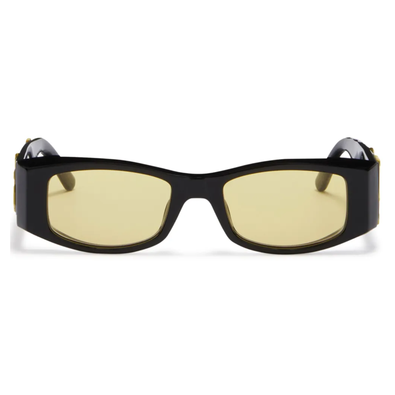 Lentes Palm Angels Angel Black Yellow