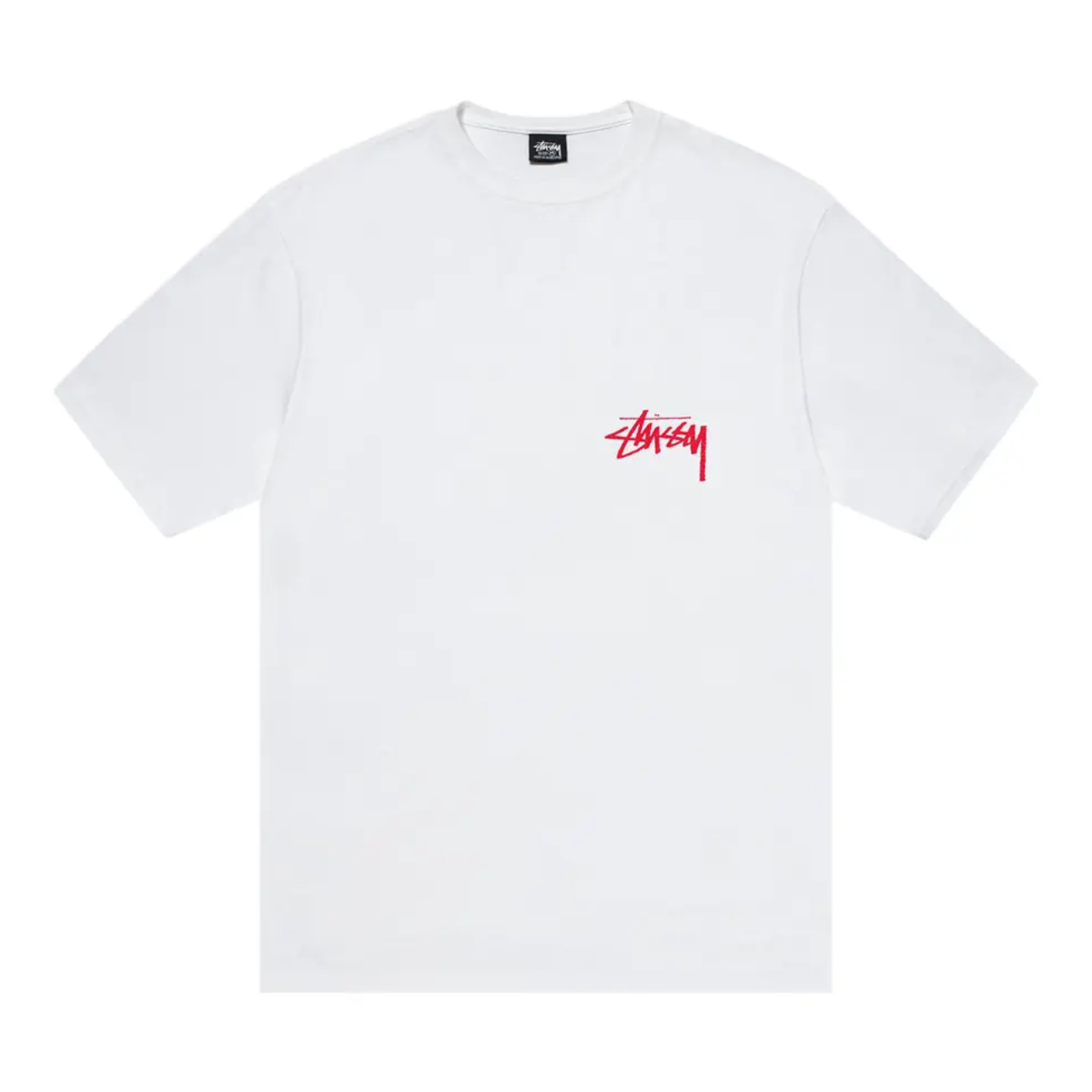 Polera Stussy Beat Crazy White