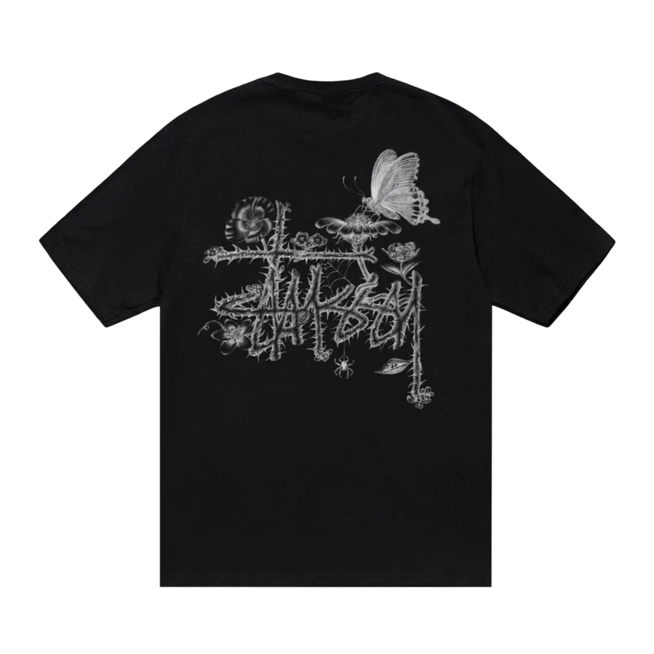 Polera Stussy In Bloom Black