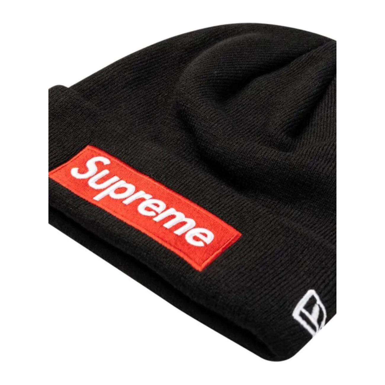 Gorro Supreme x New Era Box Logo Beanie Black/Red