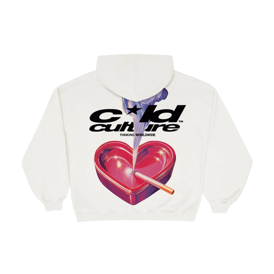 Poleron Cold Culture Heart Ashtray Grey