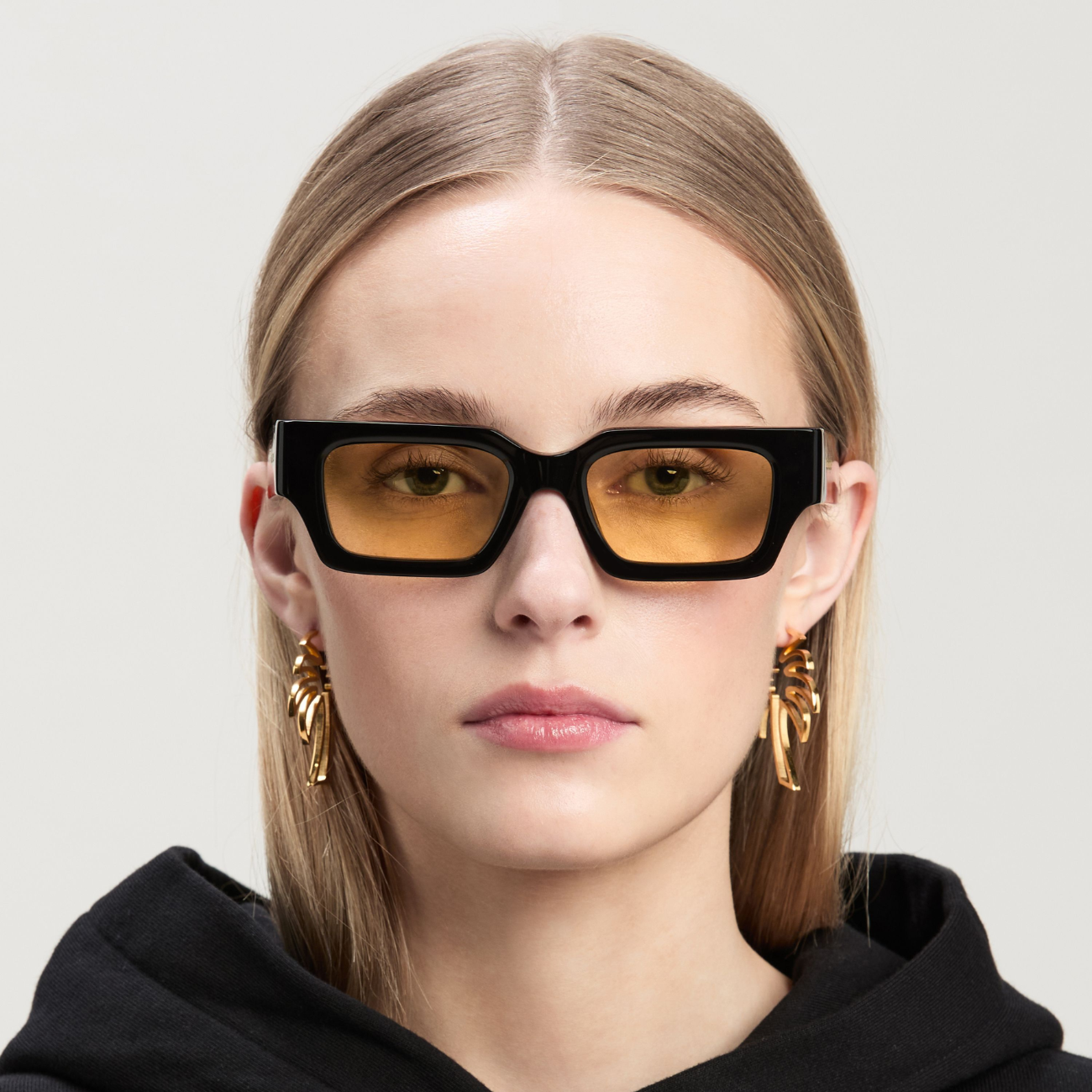 Lentes Palm Angels Hyde Black/Yellow