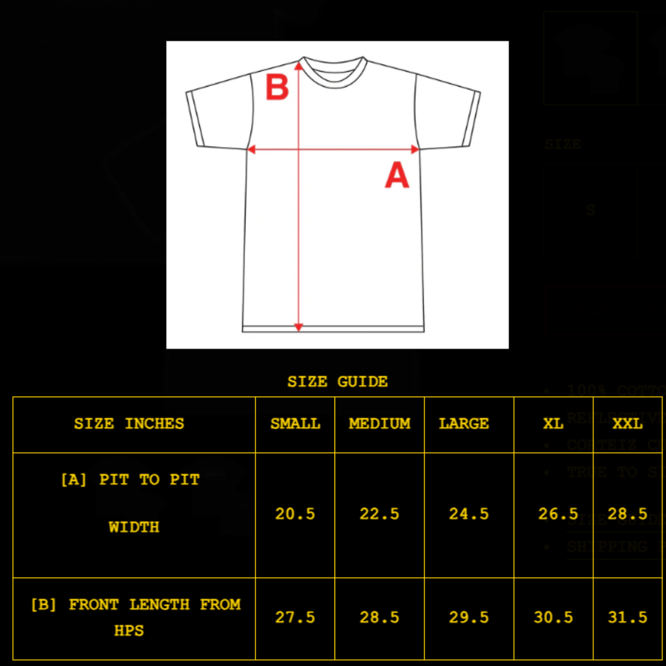 Polera Corteiz OG Island Reflective Black