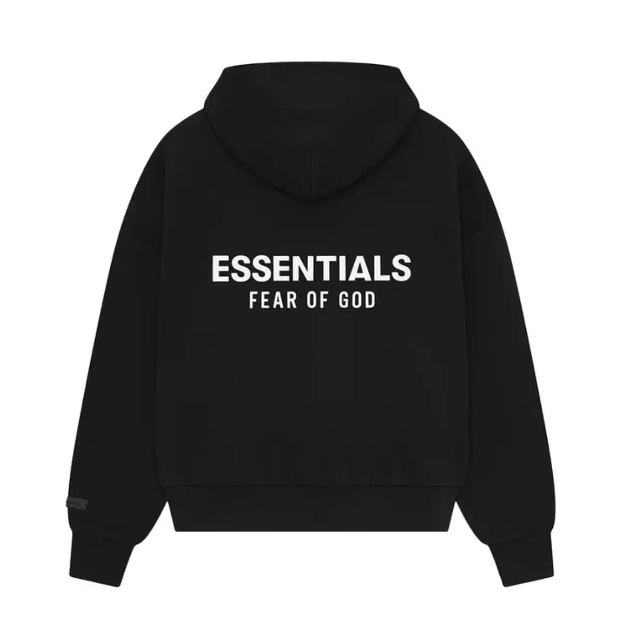 Poleron Essentials Classic Fit Fleece Jet Black SS25