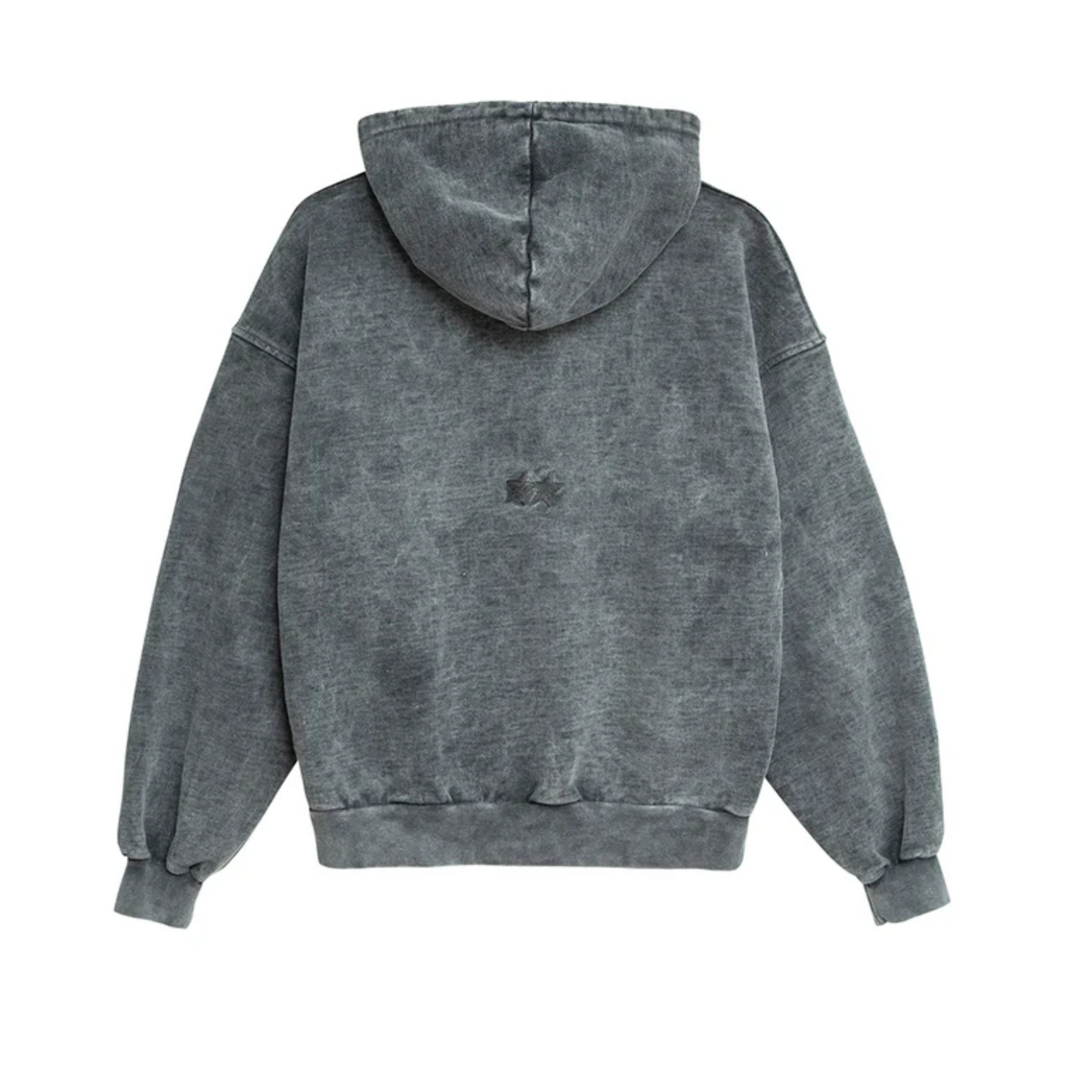 Poleron Twojeys Icon Washed Zipper Carbon