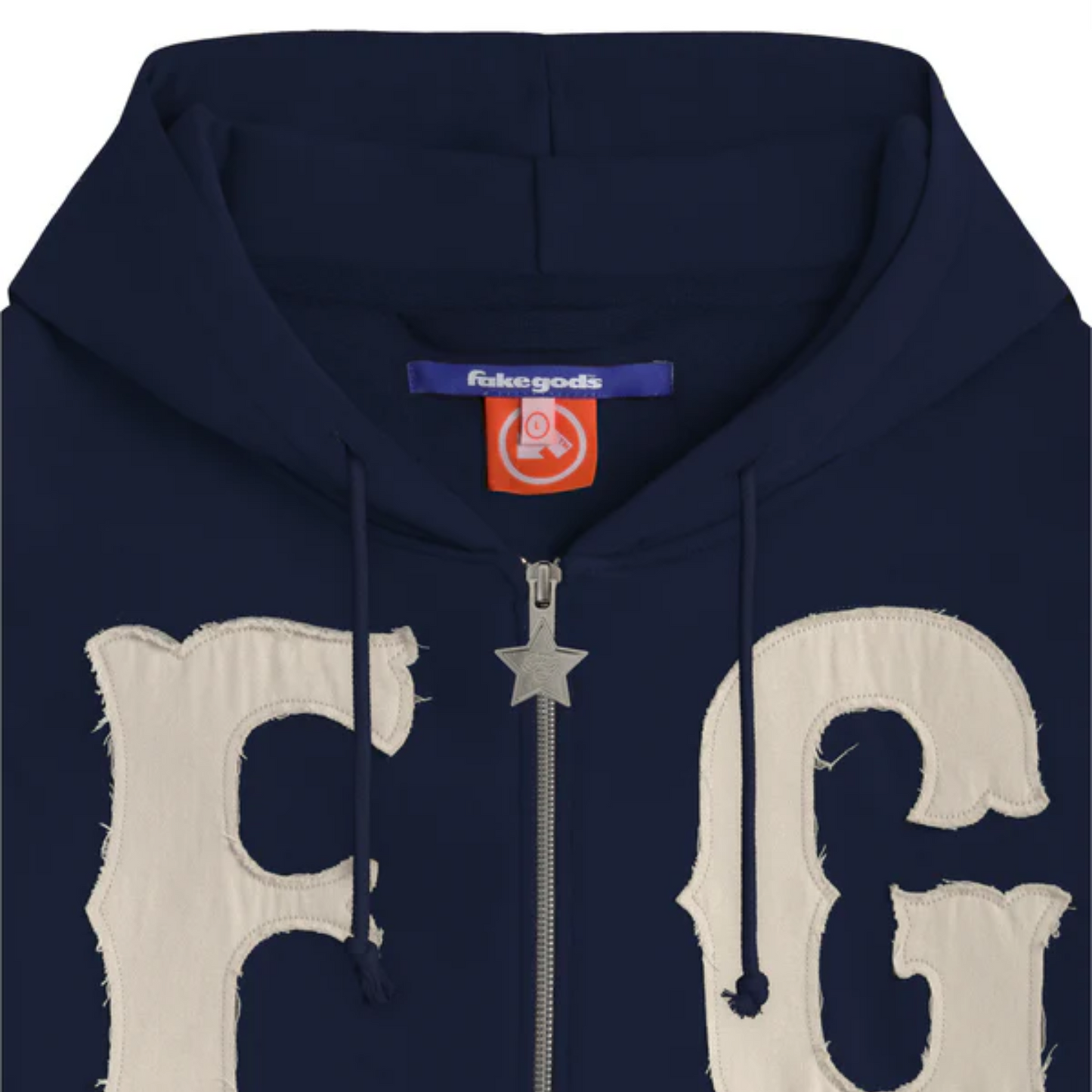 Poleron Fake Gods FG Zipper Navy