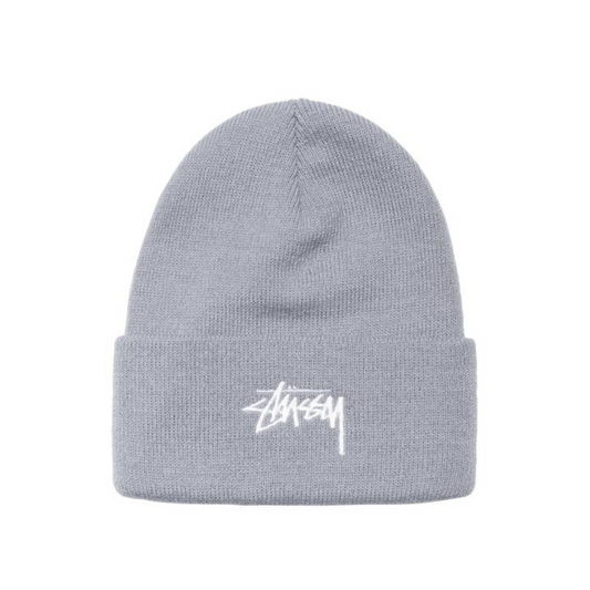 Gorro Stussy Cuff Beanie Grey Heather