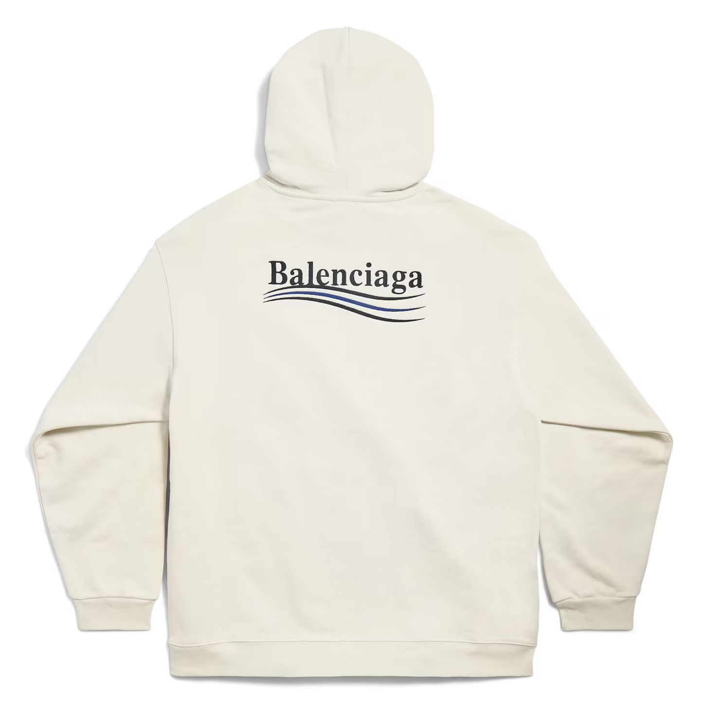 Poleron Balenciaga Political Campaign Cream Oversize
