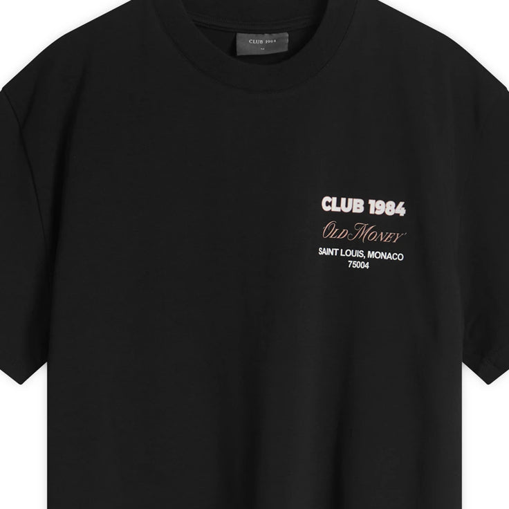 Polera Club 1984 Old Money Black