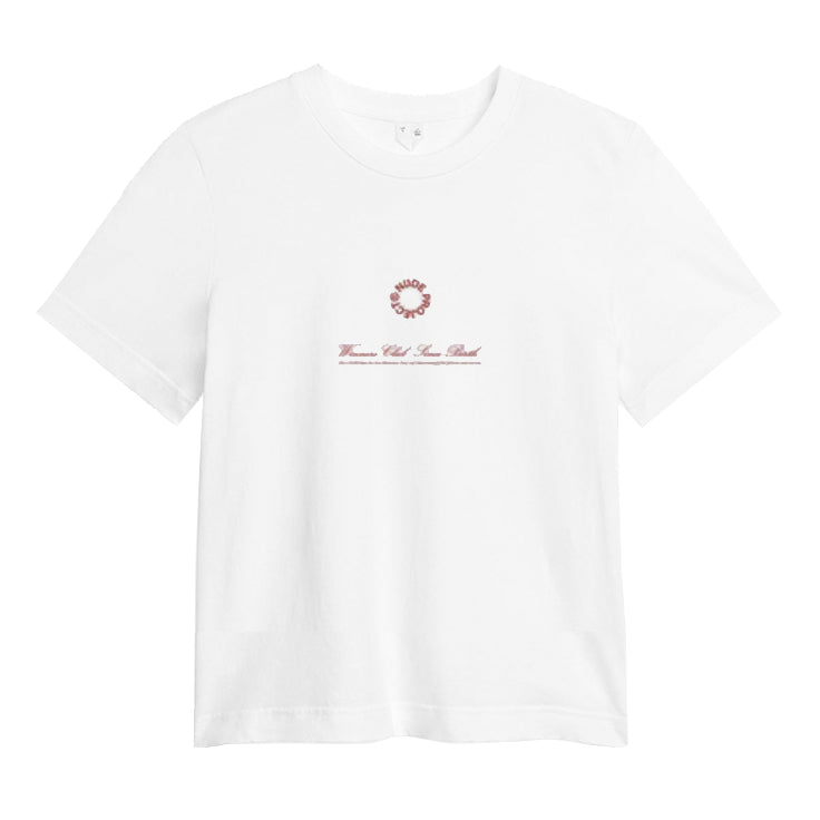 Polera Nude Virginity Tee White