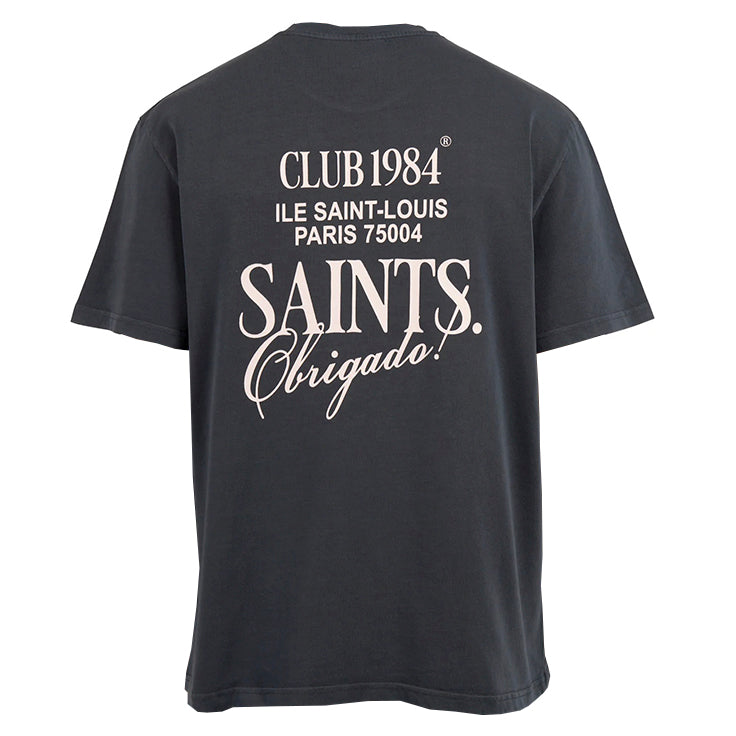 Polera Club 1984 Obrigado Washed Grey - M