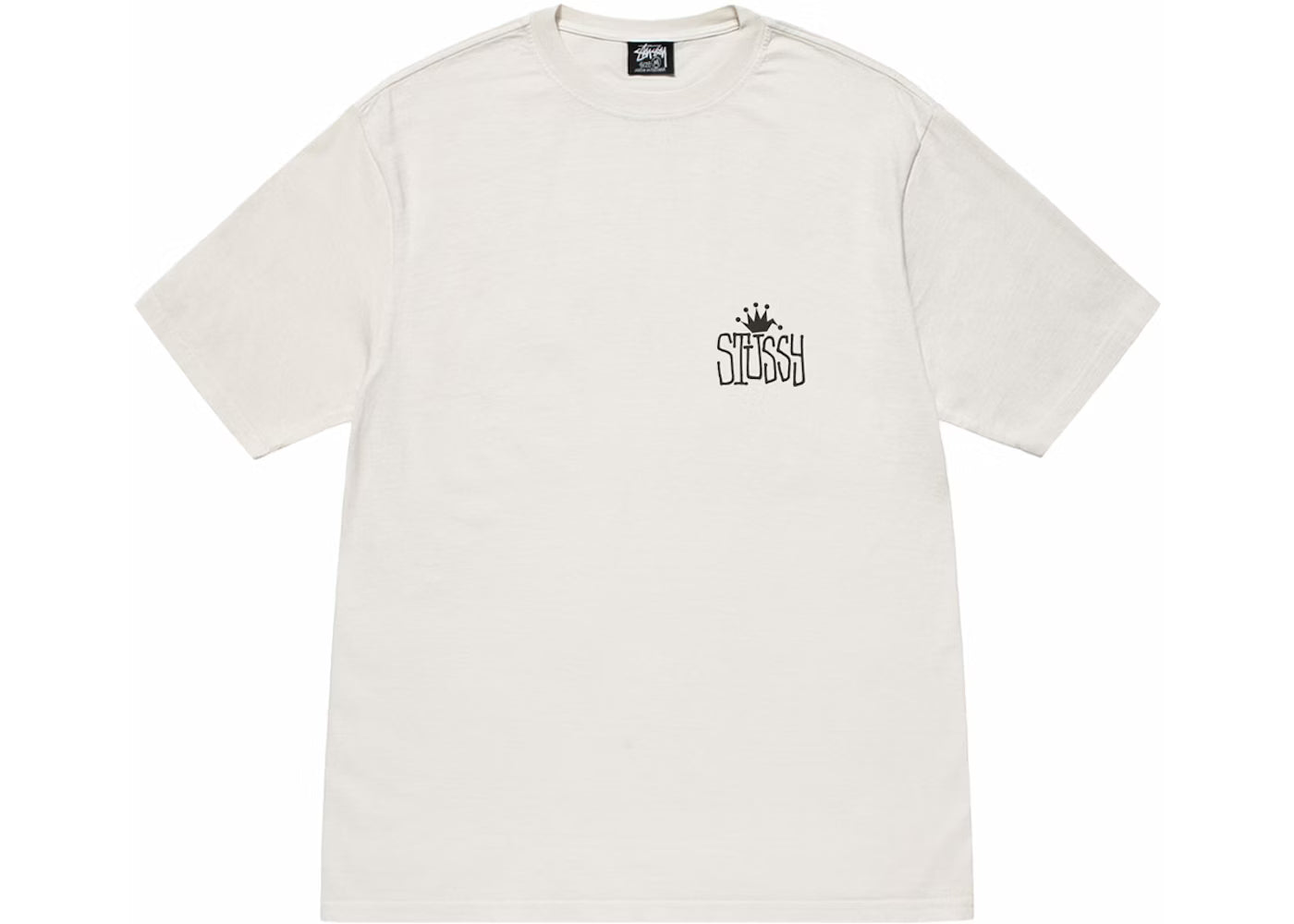 Polera Stussy Crown International White