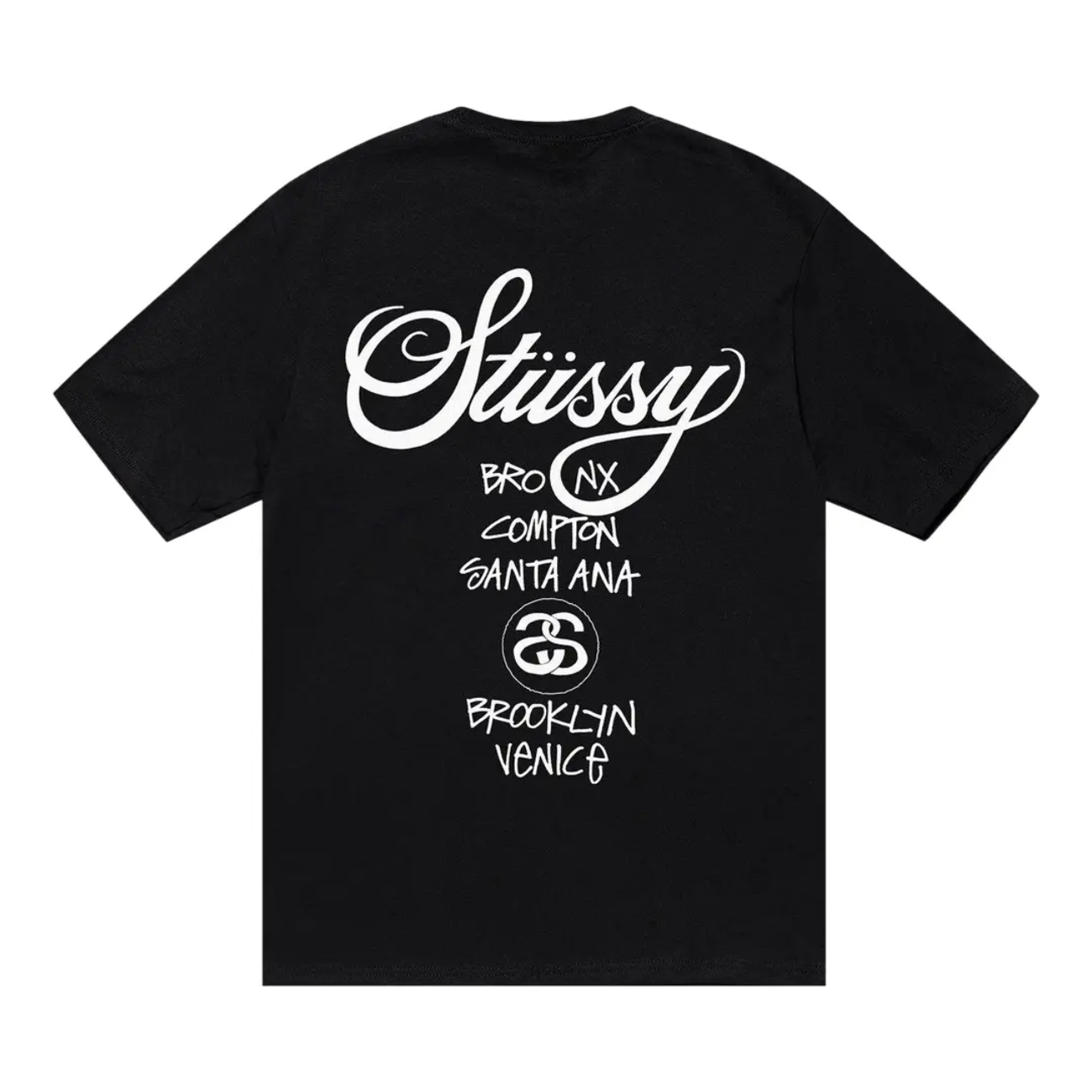 Polera Stussy World Tour Black