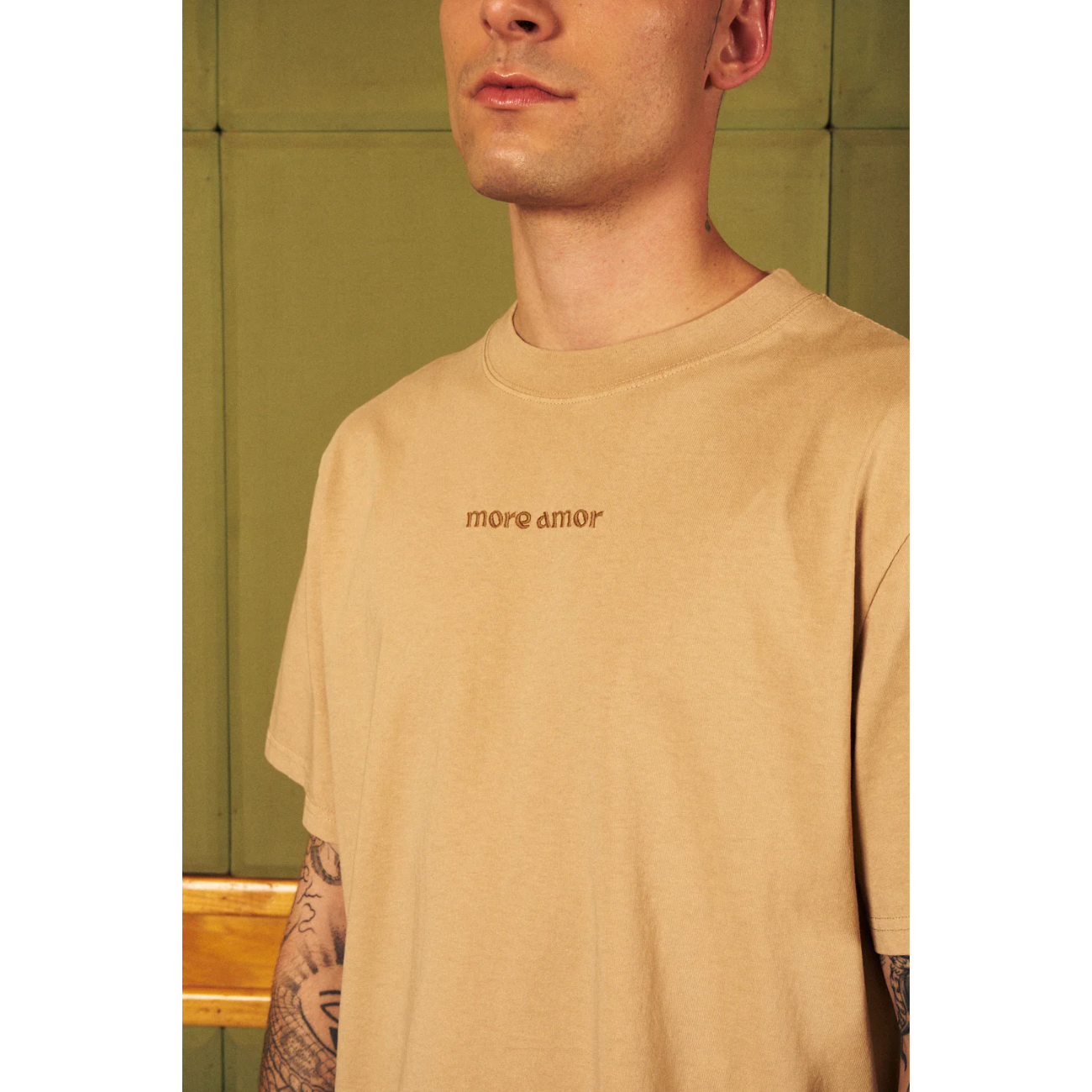 Polera More Amor Heavyweight Ecru