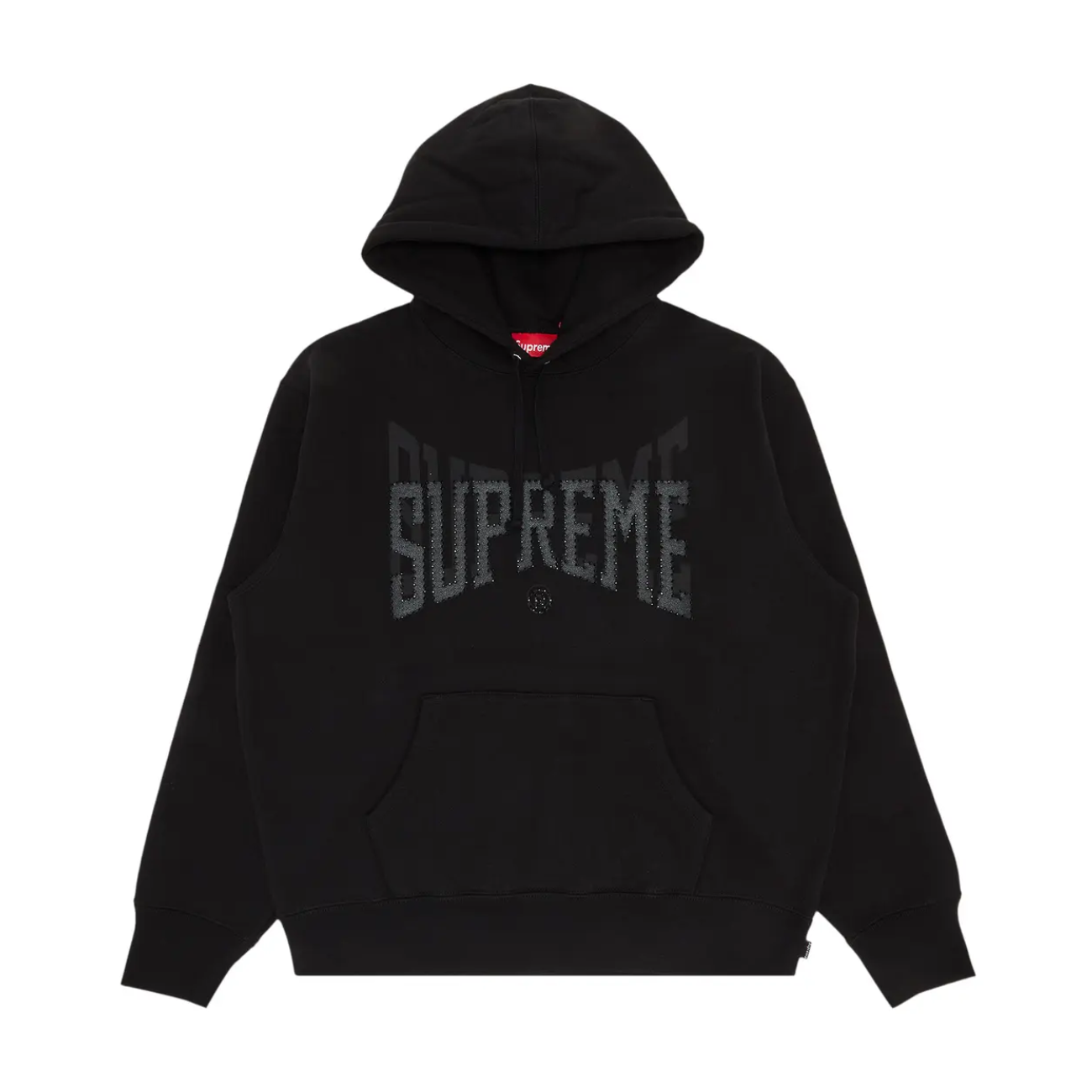 Poleron Supreme Rhinestone Shadow Black