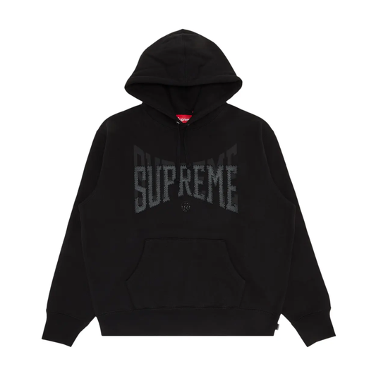 Poleron Supreme Rhinestone Shadow Black