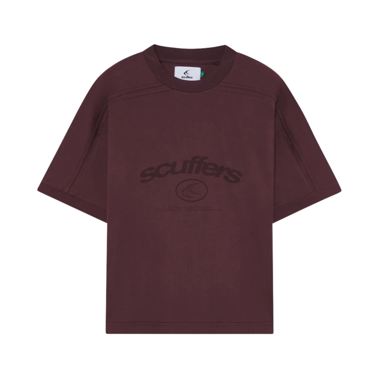 Polera Scuffers Effortless Total Burgundy
