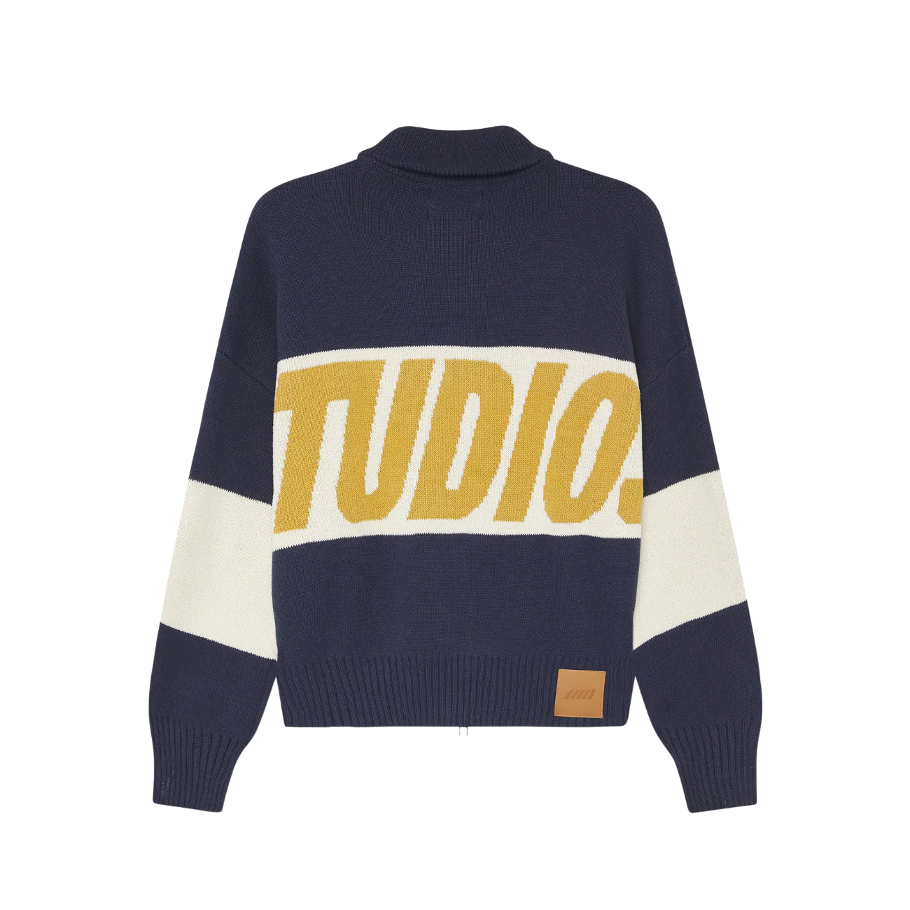 Sweater Eme Studios Thrill Mustard Zipper