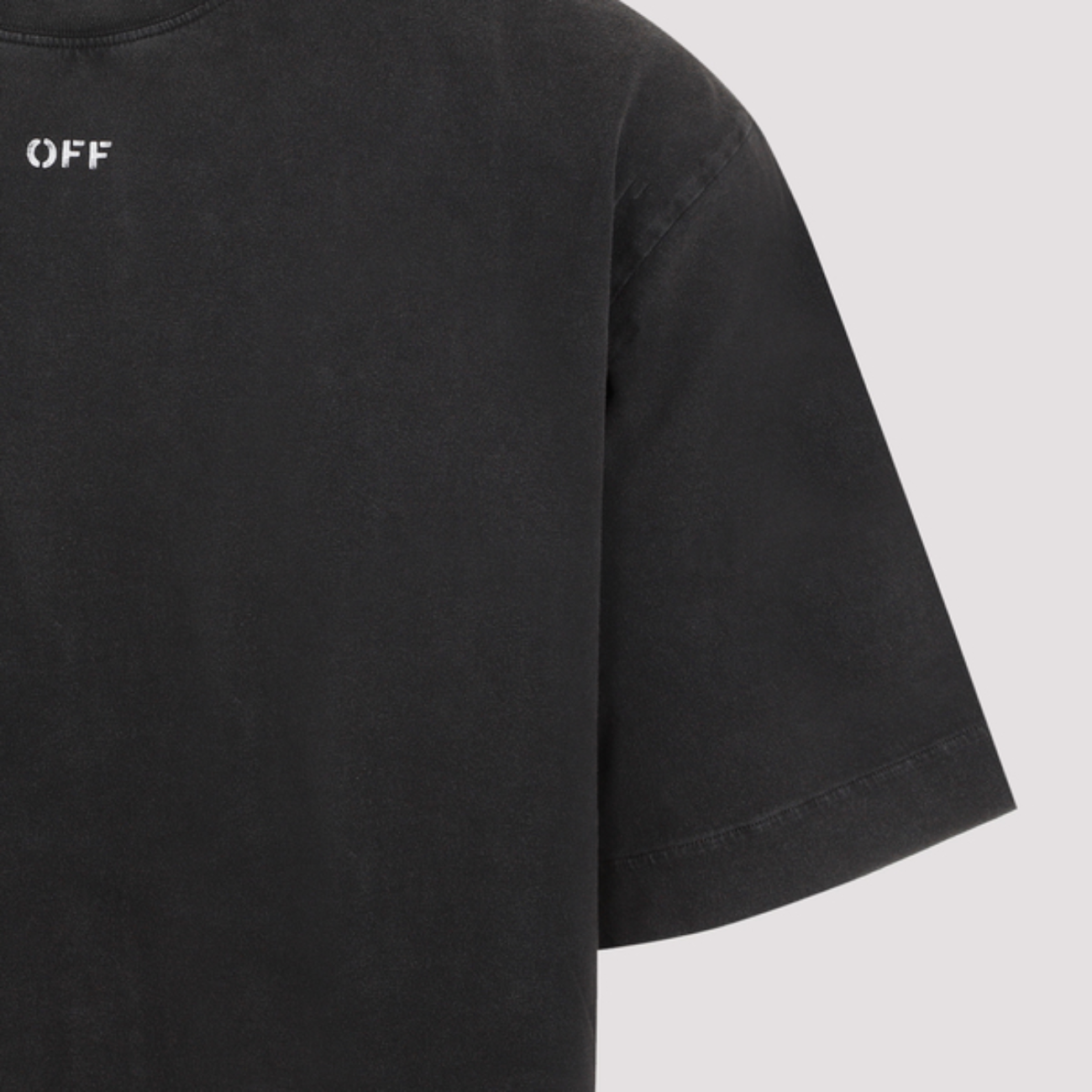Polera Off-White St. Matthew Skate SS Black/Grey