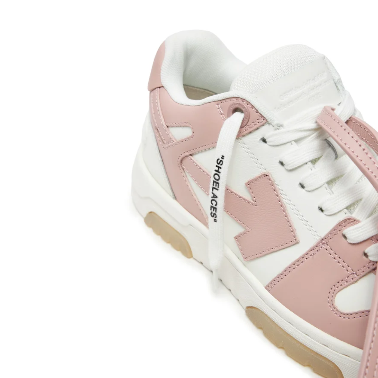Off-White Out Of Office Womens White Pink
