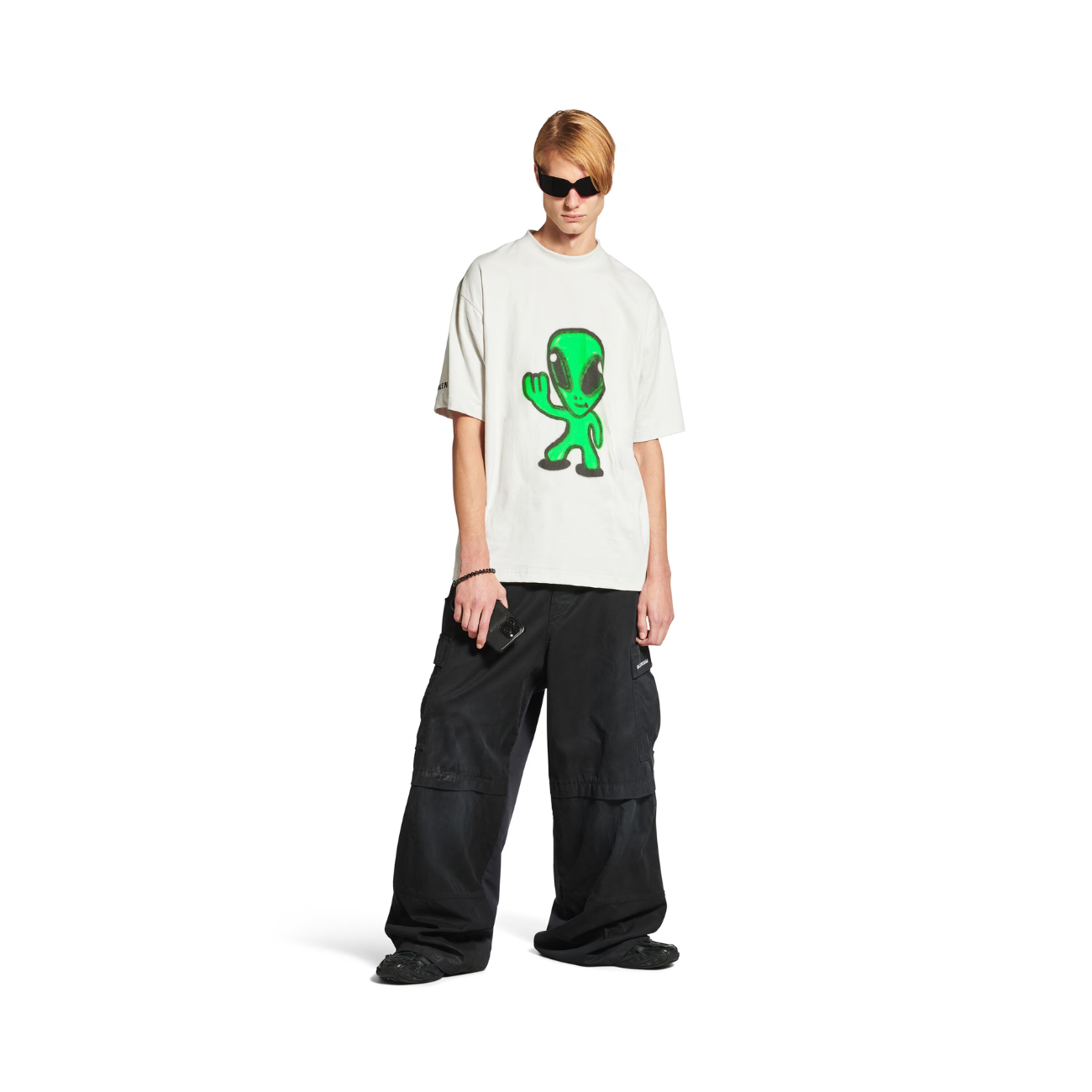 Polera Balenciaga Hi There + Dripley Medium Fit