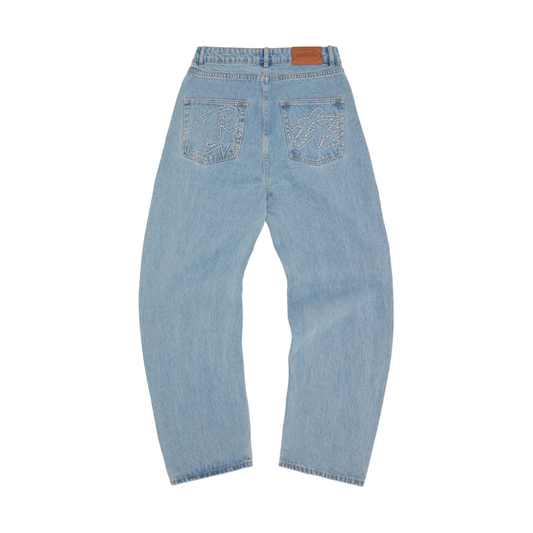 Pantalon Corteiz AllStarz Jeans Washed Blue