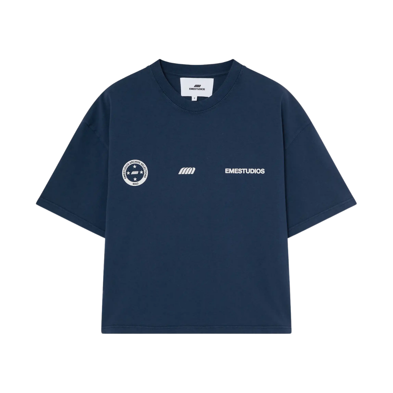 Polera Eme Studios 4 Star Navy