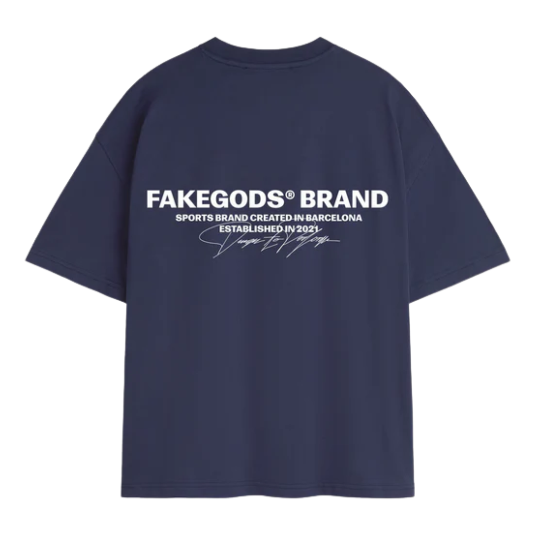 Polera Fake Gods Signature Navy