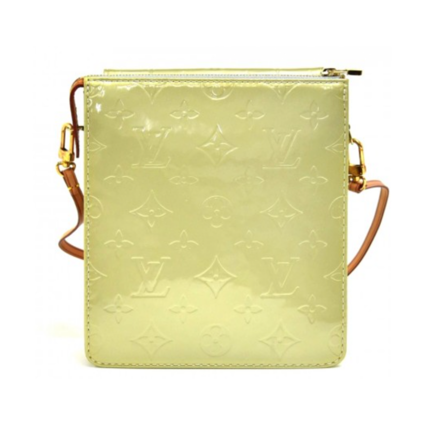 Louis Vuitton Light Green Monogram Vernis Mott Bag (USED)