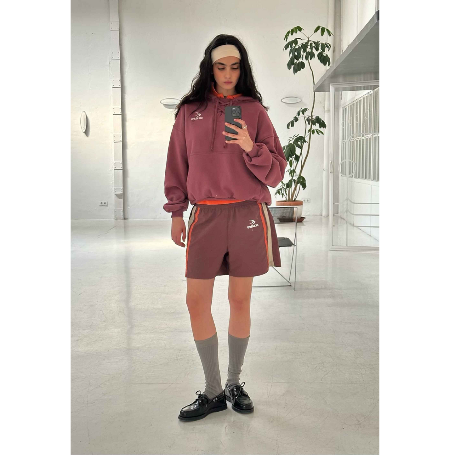 Poleron Scuffers Boys or Girls Burgundy - L