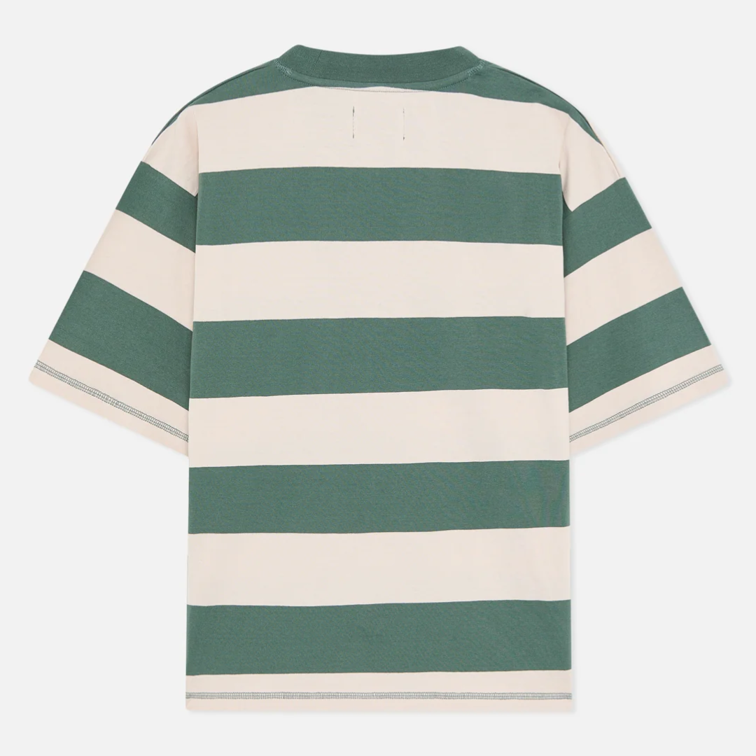 Polera Scuffers Boy Green Striped