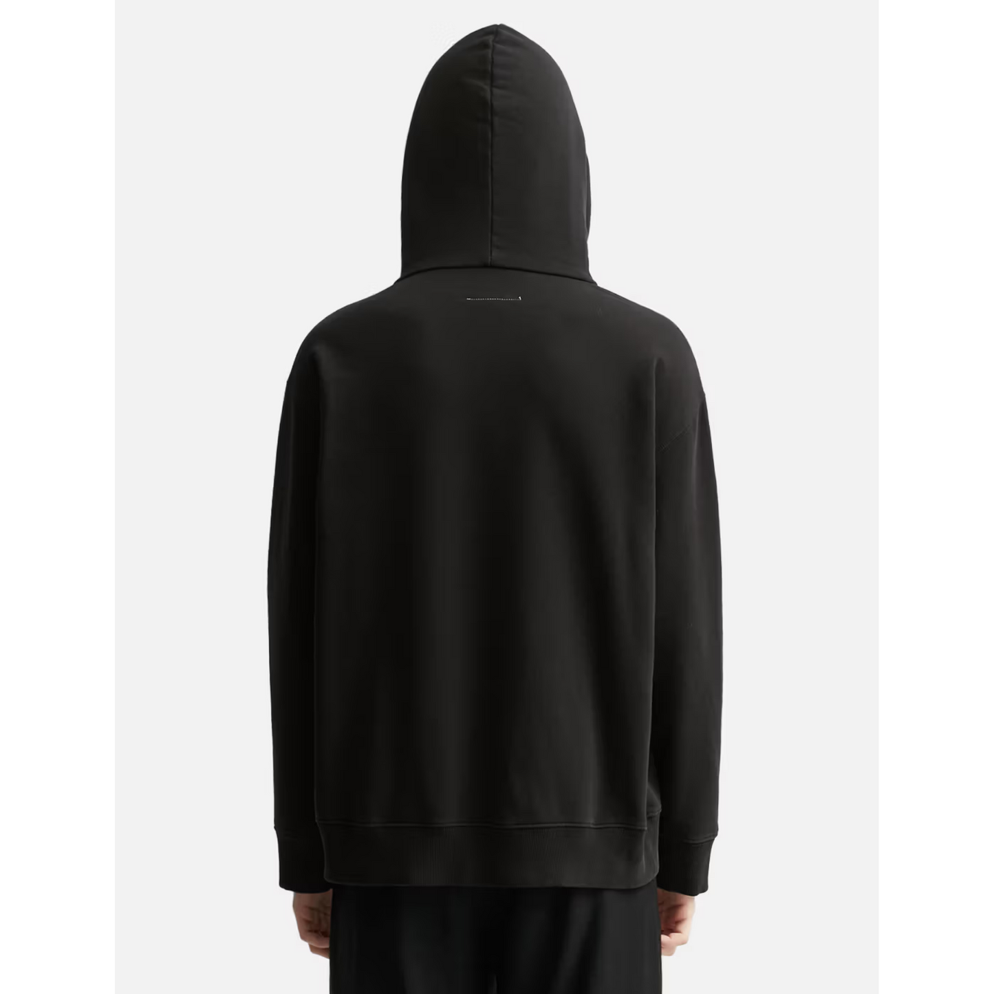 Poleron MM6 Maison Margiela Number Logo Black
