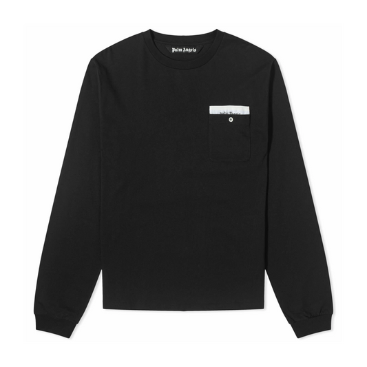 Polera Palm Angels Sartorial Tape L/S Black