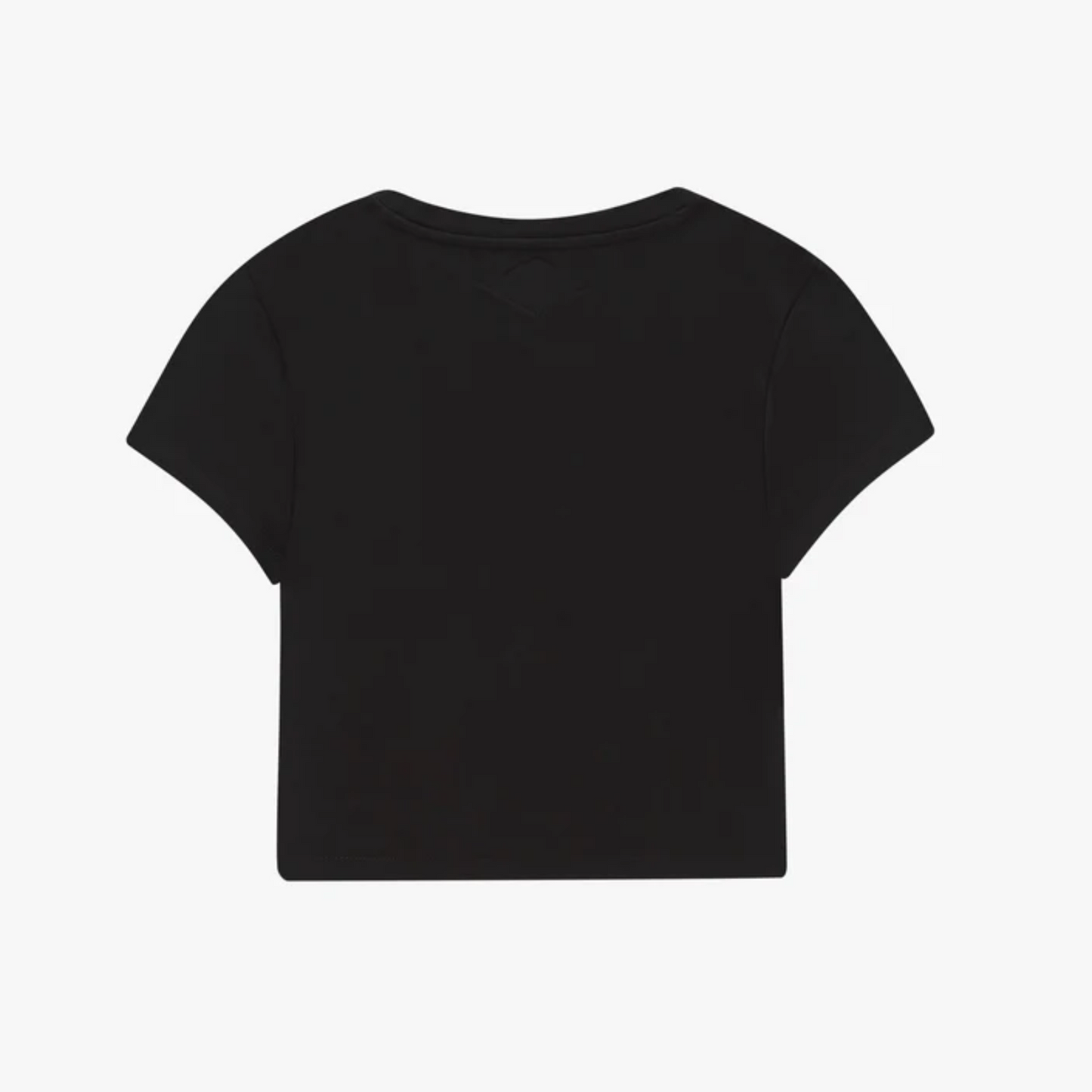 Nude Logo Top Black