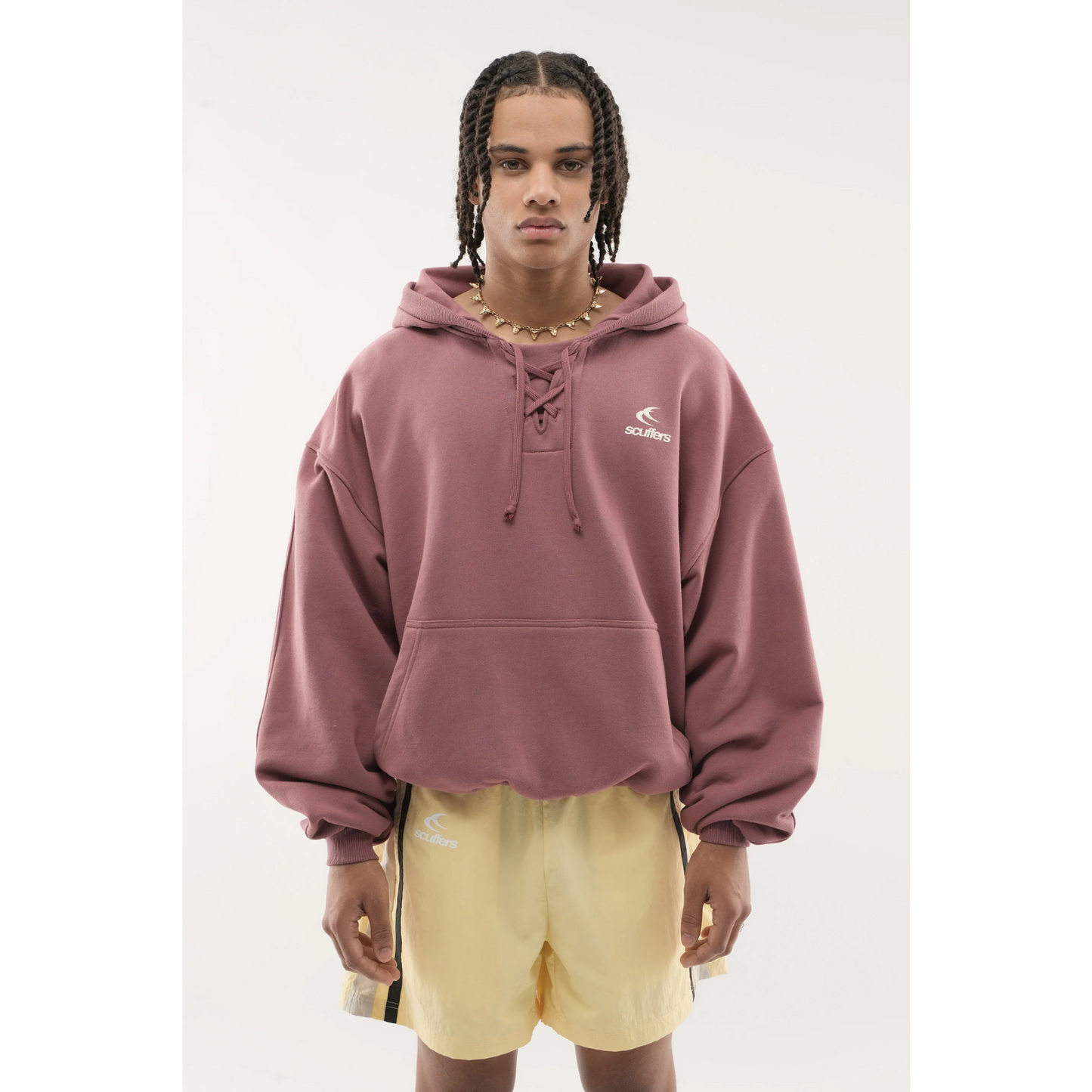 Poleron Scuffers Boys or Girls Burgundy - L
