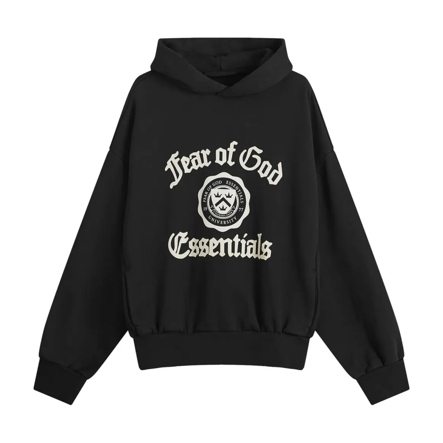 Poleron Essentials Fleece Vintage Shrunken Black FW24