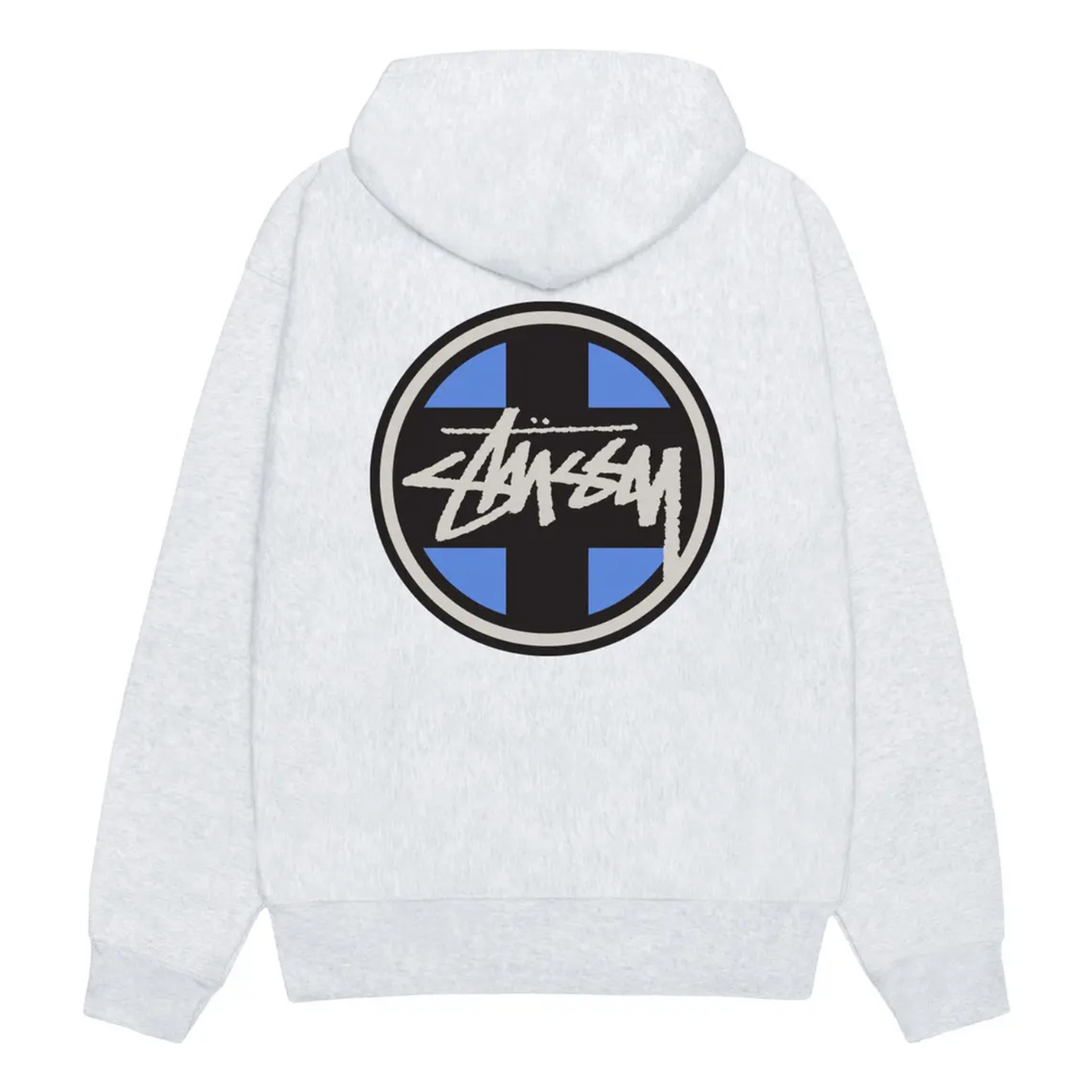 Poleron Stussy Cross Dot Ash Heather