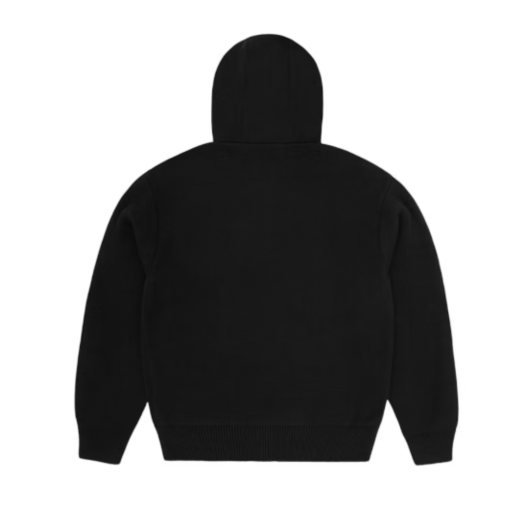 Sweater Corteiz 3M College Knit Zip Black