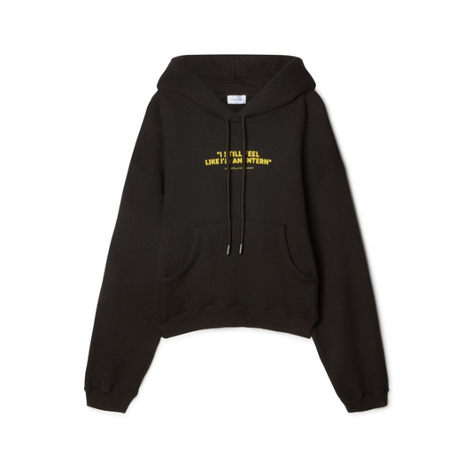 Poleron Off-White I Still Feel Over Black