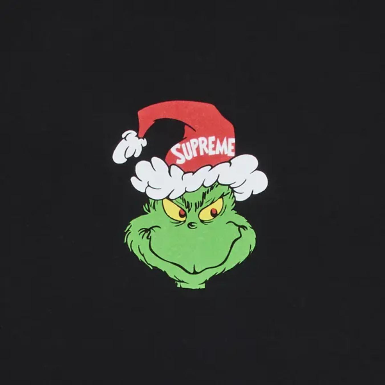 Polera Supreme Grinch Black