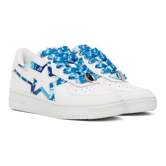 Bape STA Icon ABC Camo White/Blue