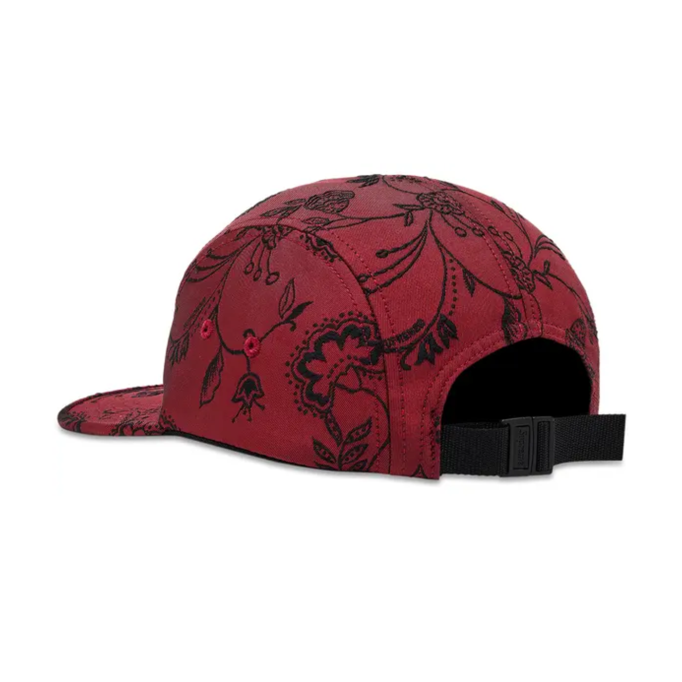 Gorro Supreme Floral Jacquard Camp Cap Red