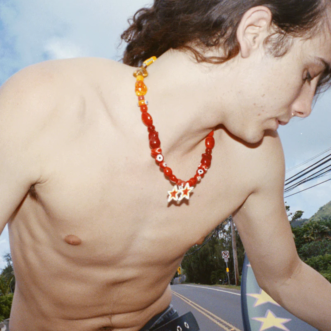 Collar TwoJeys Melted Stars Sunrise