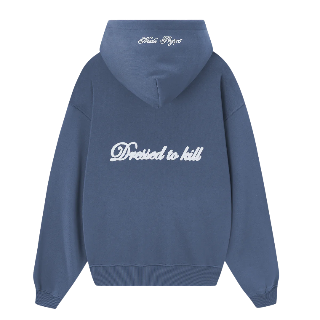 Poleron Nude Project Kill Bill Zip-Up Indigo